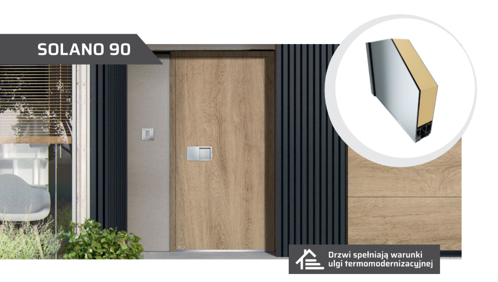 Aluminiowe drzwi wewnętrzne Ełk